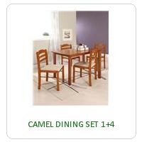 CAMEL DINING SET 1+4
